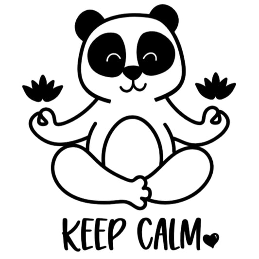 Keep Calm Chill Panda T-shirt